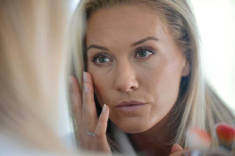 Woman after addressing n concerns with laser treatments in Fountain Valley, CA