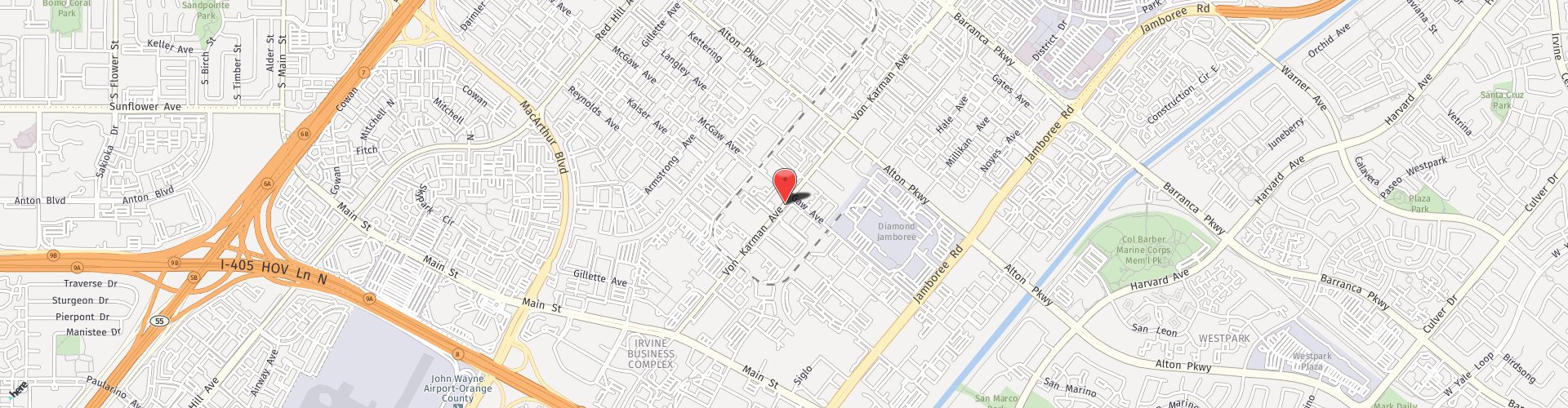 Location Map: 17305 Von Karman Ave Irvine, CA 92614