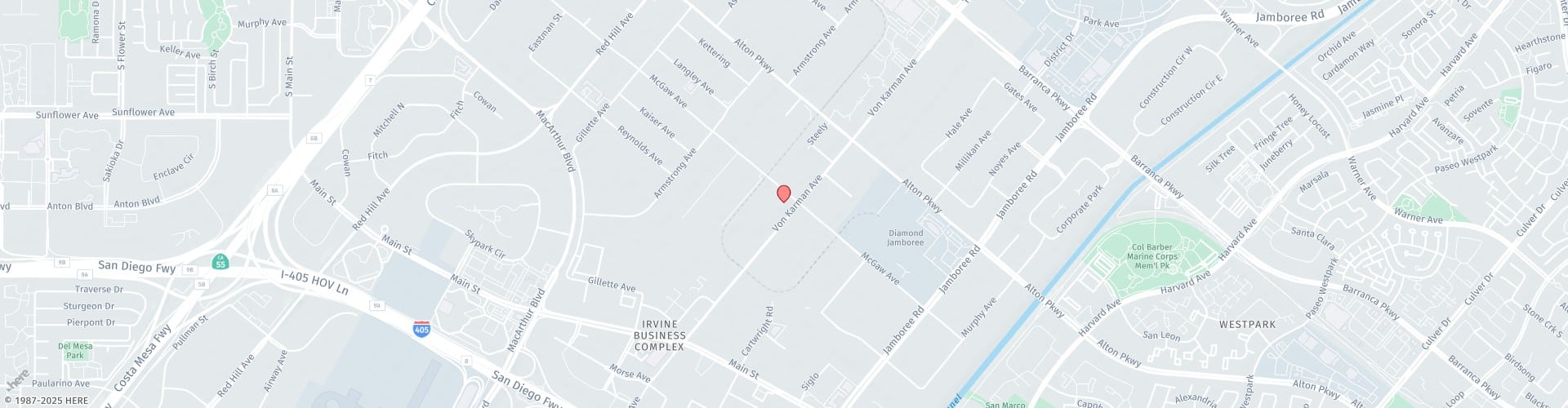 Location Map: 17305 Von Karman Ave Irvine, CA 92614