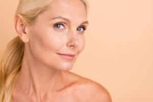 Woman with refreshed facial appearance after injectables in Fountain Valley, CA